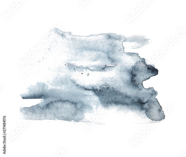 Obraz wyraziste tło akwarela