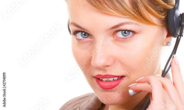 Obraz the operator girl