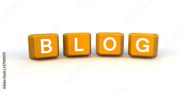 Fototapeta Blog clavier