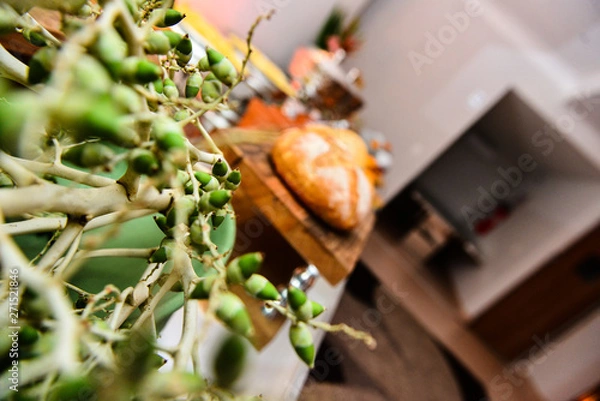 Fototapeta gastronomy with blurs