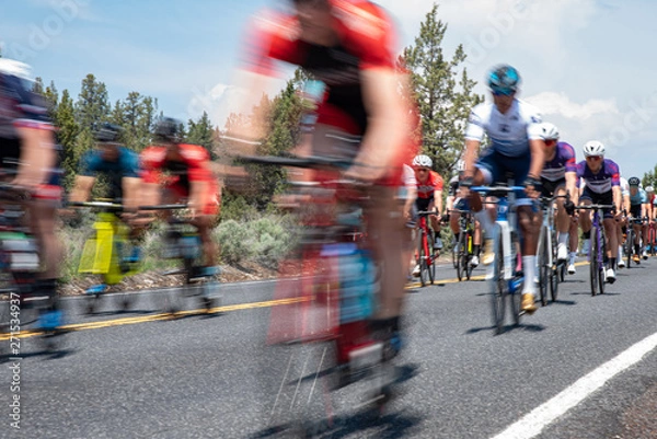 Obraz Road Cyclists in a Race