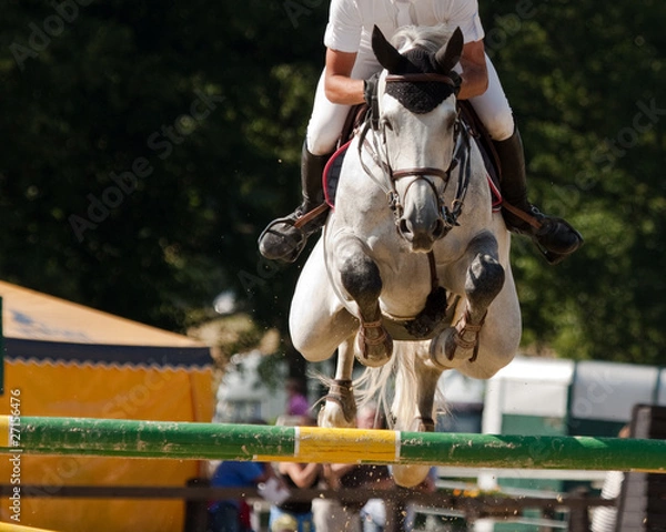 Fototapeta Luftsprung
