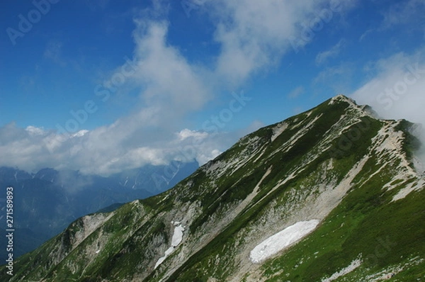 Obraz 唐松岳登山