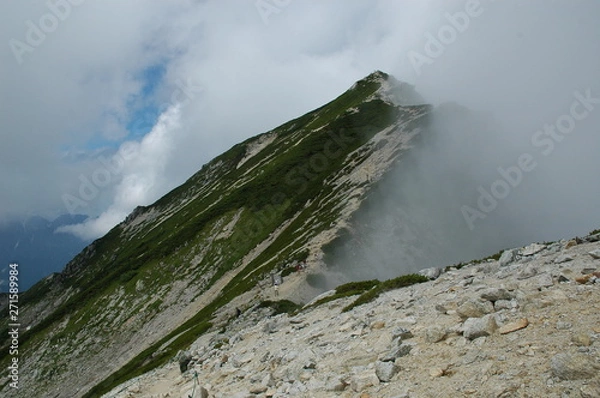 Obraz 唐松岳登山