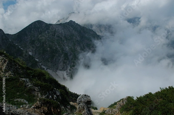 Obraz 唐松岳登山