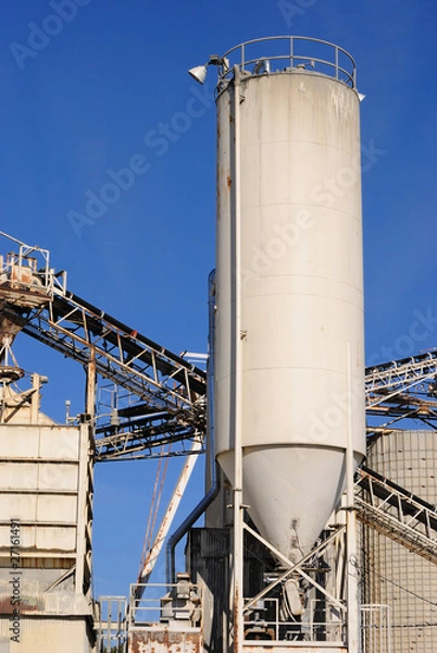 Obraz Cement Plant