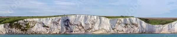 Obraz White cliffs of England in Dover, United Kingdom