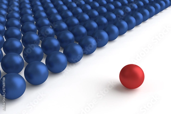 Obraz stand out from the crowd