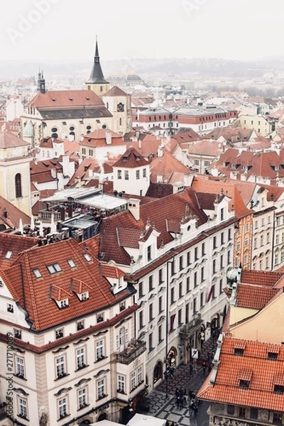 Obraz view of city of prague