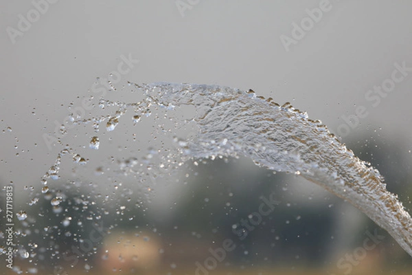 Obraz rain drops on window