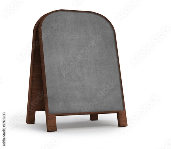 Fototapeta old  empty notice board