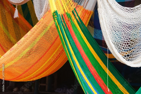 Obraz Colorful Hammocks