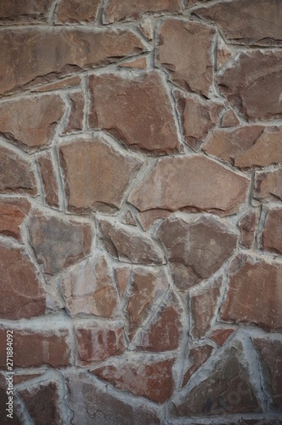 Fototapeta sandstone facade paving background