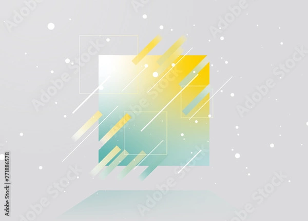 Fototapeta 背景素材　イメージ　グラデーション