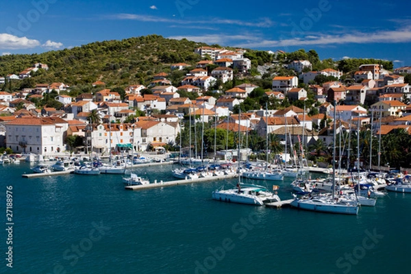 Obraz Trogir - yachts