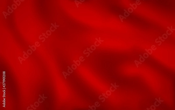 Fototapeta Red Wavy Ripples Soft Backdrop Texture