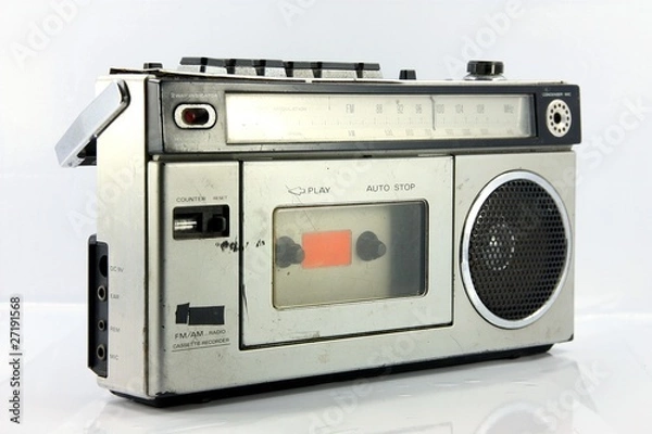 Fototapeta Cassette player