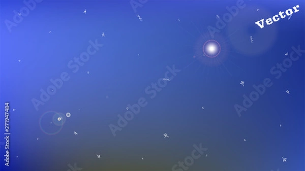 Fototapeta Professional abstract space fantasy  pure. 