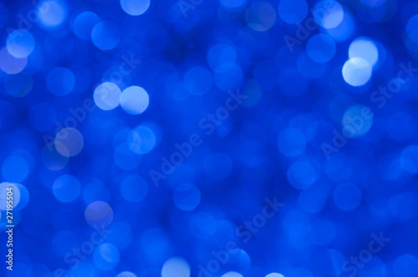 Fototapeta Blue Christmas background