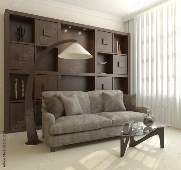 Fototapeta Modern living-room
