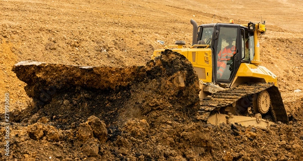 Fototapeta The Bull Dozer