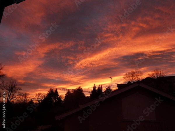 Obraz Coucher de soleil