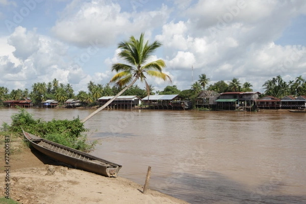 Obraz Palme am Mekong