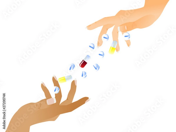 Obraz Tablets in hands