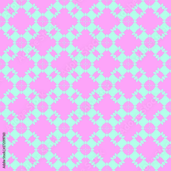 Fototapeta Beautiful spring pattern , geometric texture