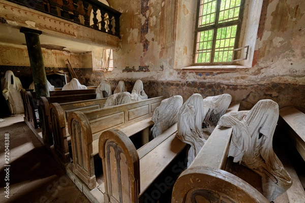 Obraz Ghost church, Czech republic