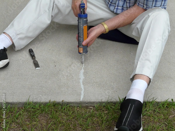 Obraz Caulking Concrete