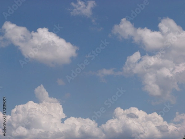 Fototapeta blue sky with clouds