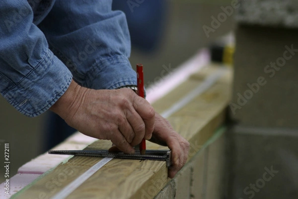 Obraz measuring hands