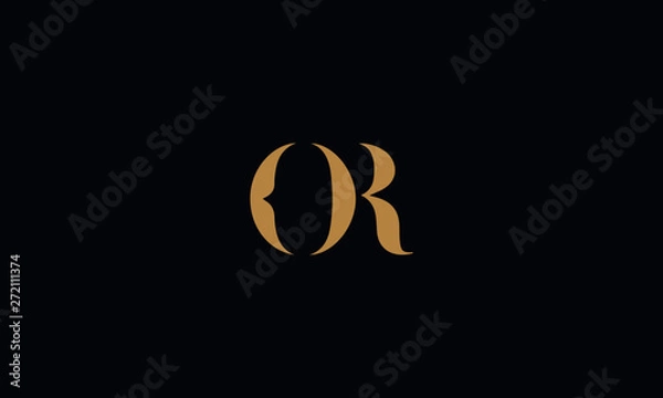 Fototapeta OR logo design template vector illustration