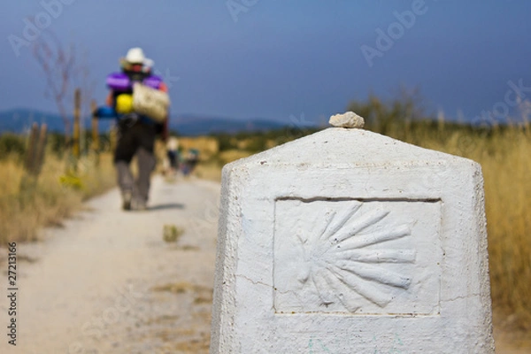 Obraz Jakobsweg Symbol