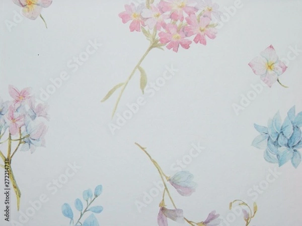 Obraz abstract background with flowers