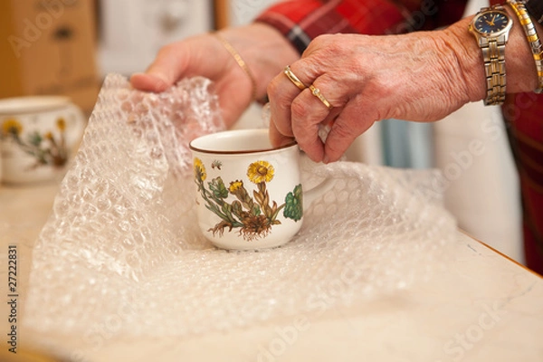 Fototapeta Gut Verpackt für den Umzug