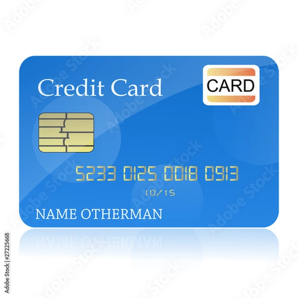 Obraz credit card