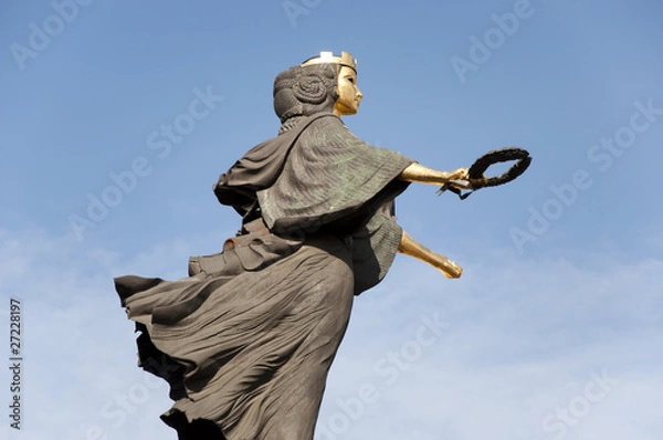 Obraz Holy Wisdom statue in Sofia