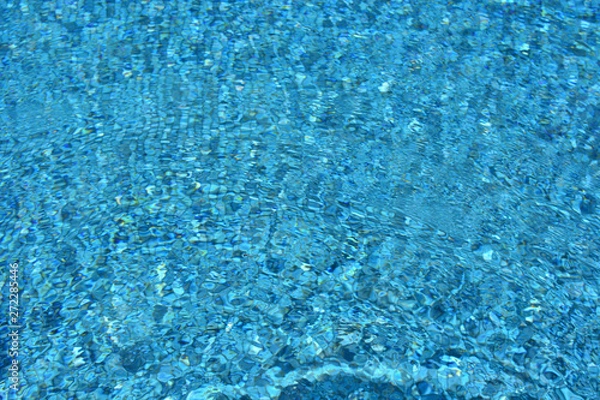 Obraz swimming pool water movement  texture bsckground