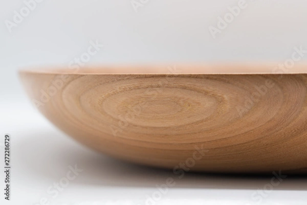 Obraz English Handmade Wooden Elm Bowl