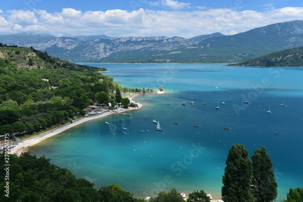 Obraz widok na wyspę