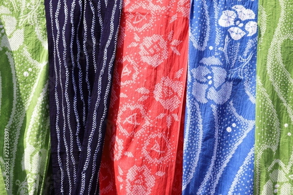 Obraz 有松絞りの反物