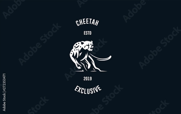 Fototapeta The image of a cheetah.
