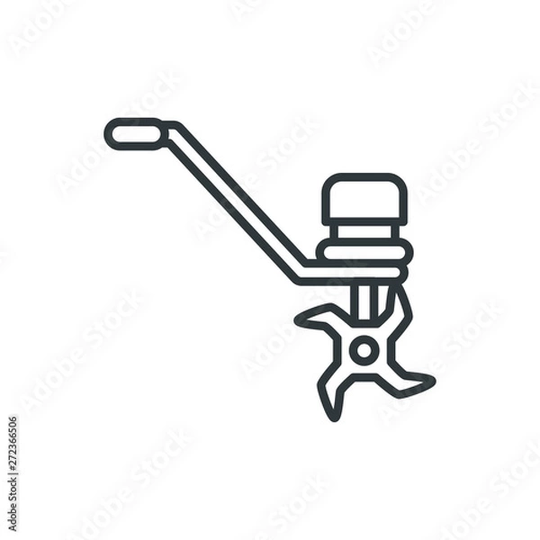 Fototapeta ripper vector icon