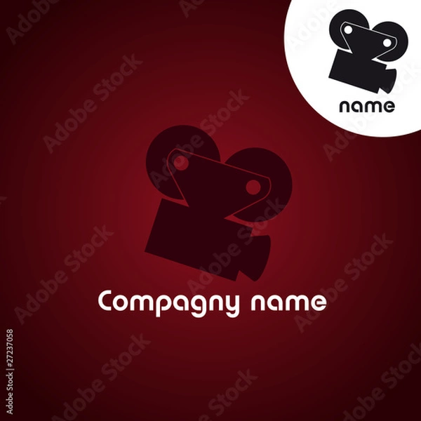 Fototapeta logo caméra