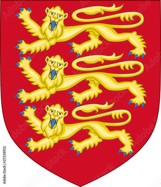 Obraz English coat of arms