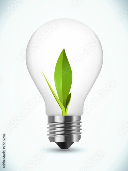 Obraz bulb ecology concept