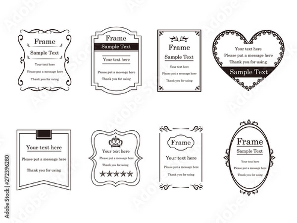 Obraz モノクロフレーム2