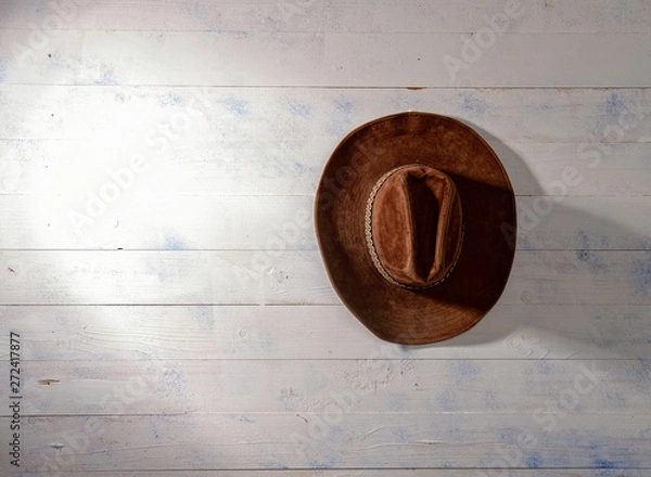 Obraz Wooden Wall Hat